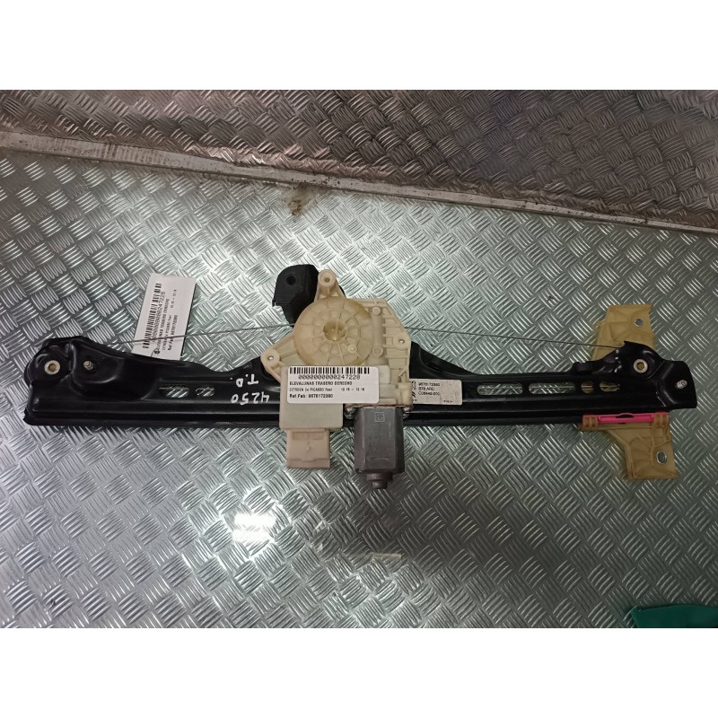 Recambio de elevalunas trasero derecho para citroen c4 picasso feel referencia OEM IAM 9676172380 9675288180 ELECTRICO