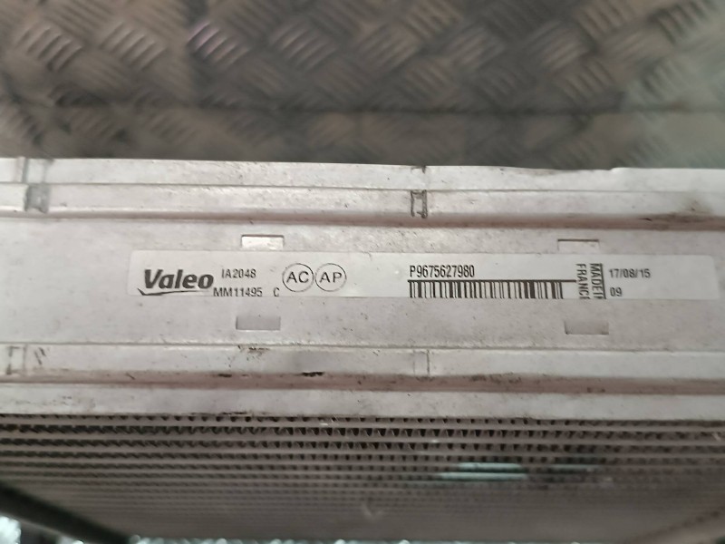 Recambio de intercooler para citroen c4 picasso feel referencia OEM IAM 9675627980  VALEO