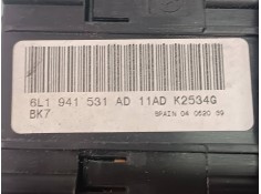 Recambio de mando luces para seat ibiza (6l1) cool referencia OEM IAM 6L1941531AD   2
