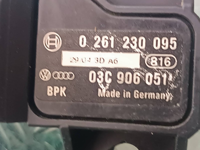 Recambio de sensor para seat ibiza (6l1) cool referencia OEM IAM 0261230095 03C906051 CONECTOR 4 PINES