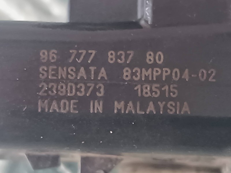 Recambio de sensor para citroen c4 picasso feel referencia OEM IAM 9677783780  CONECTOR 3 PINES