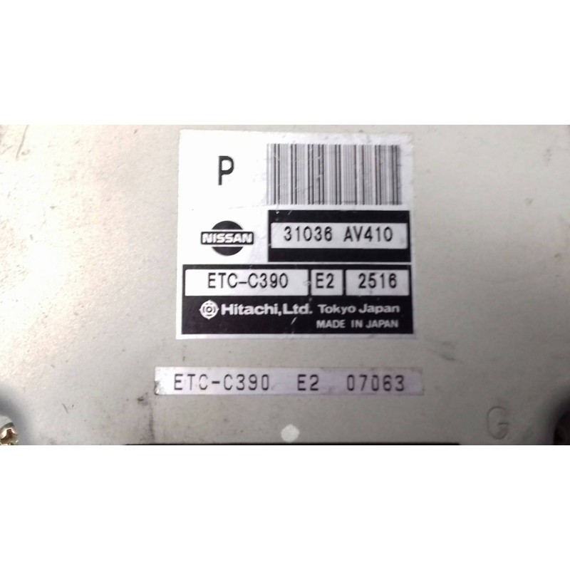 Recambio de centralita check control para nissan primera berlina (p12) acenta referencia OEM IAM 31036AV410 ETC - C390 E2 2516 E