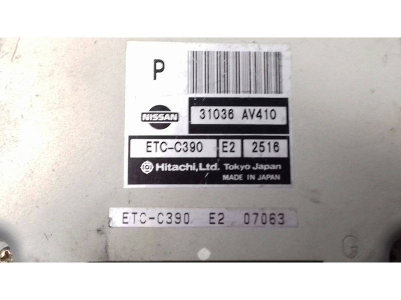 Recambio de centralita check control para nissan primera berlina (p12) acenta referencia OEM IAM 31036AV410 ETC - C390 E2 2516 E