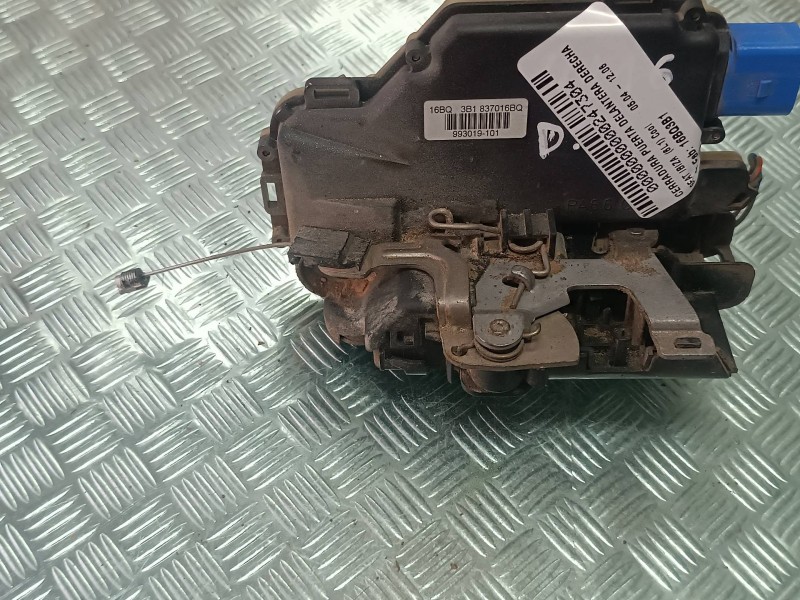 Recambio de cerradura puerta delantera derecha para seat ibiza (6l1) cool referencia OEM IAM 16BQ3B1 3B1837016BQ ELECTRICA