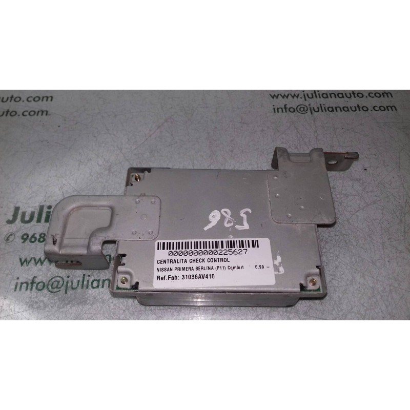 Recambio de centralita check control para nissan primera berlina (p12) acenta referencia OEM IAM 31036AV410 ETC - C390 E2 2516 E