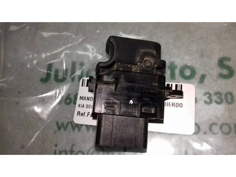 Recambio de mando elevalunas trasero izquierdo para kia soul burner referencia OEM IAM 4865201110  4+3 PINES