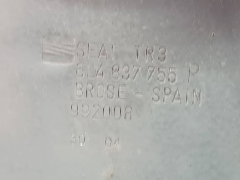 Recambio de elevalunas delantero izquierdo para seat ibiza (6l1) cool referencia OEM IAM 6L4837751CM 6L4837755 ELECTRICO