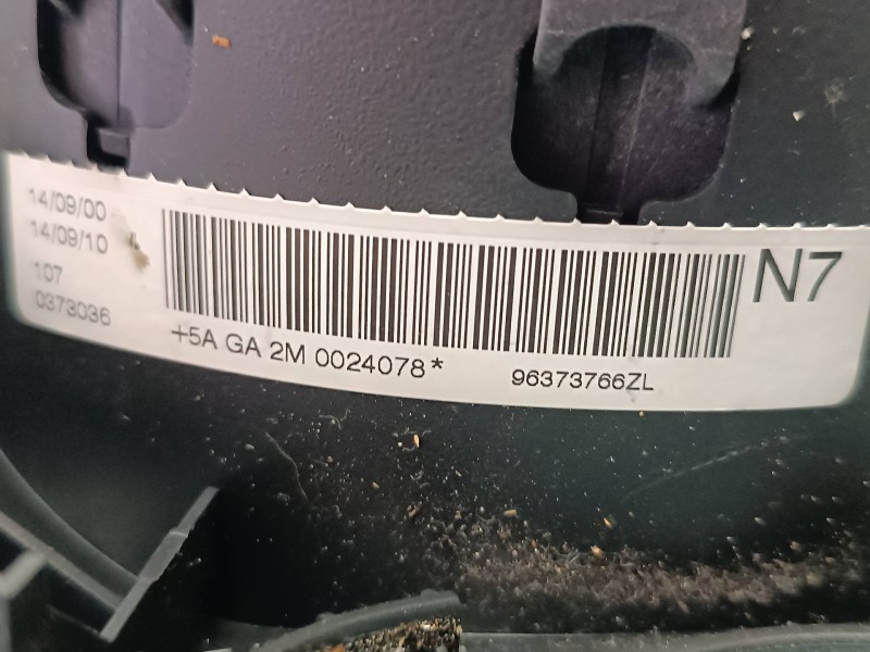 Recambio de airbag delantero izquierdo para citroen xsara berlina 2.0 hdi sx (66kw) referencia OEM IAM 96373766ZL  