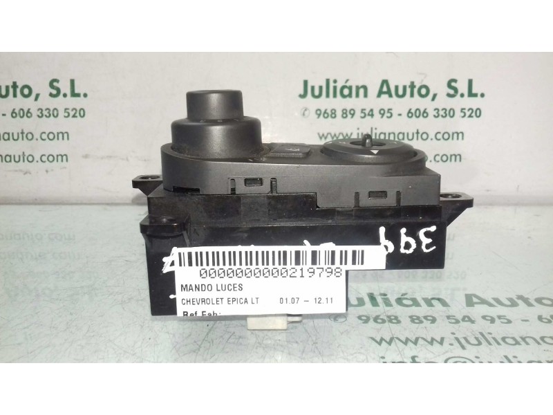 Recambio de mando luces para chevrolet epica lt referencia OEM IAM   