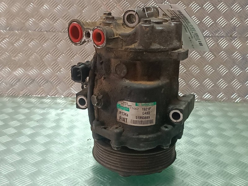 Recambio de compresor aire acondicionado para fiat fiorino adventure sx kasten referencia OEM IAM 51893889 R134A SANDEN