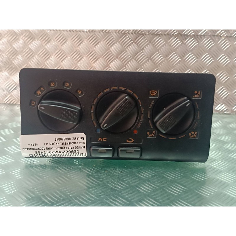 Recambio de mando calefaccion / aire acondicionado para seat cordoba berlina (6k2) clx referencia OEM IAM 6K0820045 1H0819045 1H