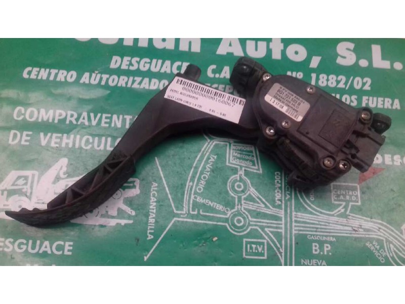 Recambio de pedal acelerador para seat leon (1m1) 1.9 tdi referencia OEM IAM 6Q1721503B 6PV00849501 HELLA