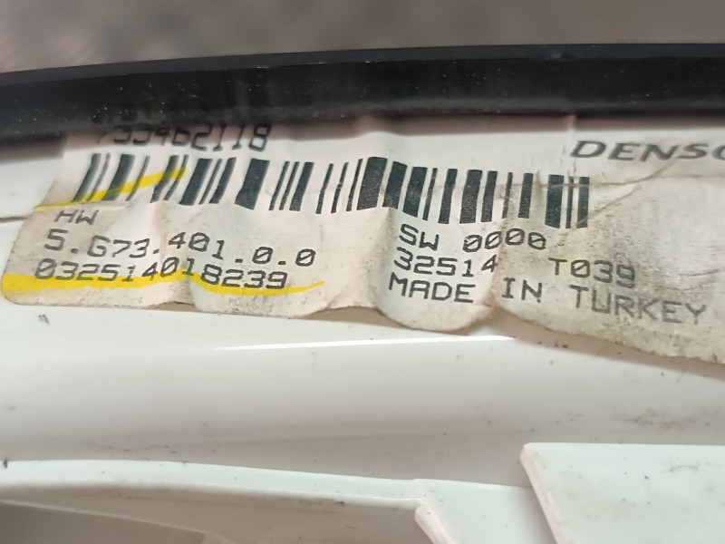 Recambio de mando calefaccion / aire acondicionado para fiat fiorino adventure sx kasten referencia OEM IAM 7354462118 50274320 