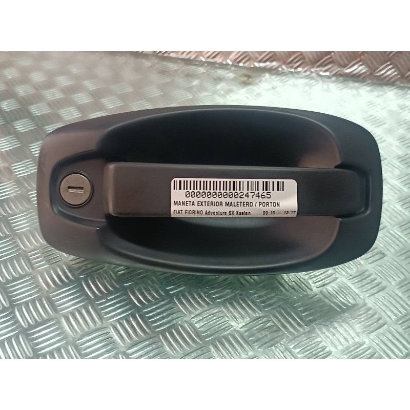 Recambio de maneta exterior maletero / porton para fiat fiorino adventure sx kasten referencia OEM IAM 242560 242560C 