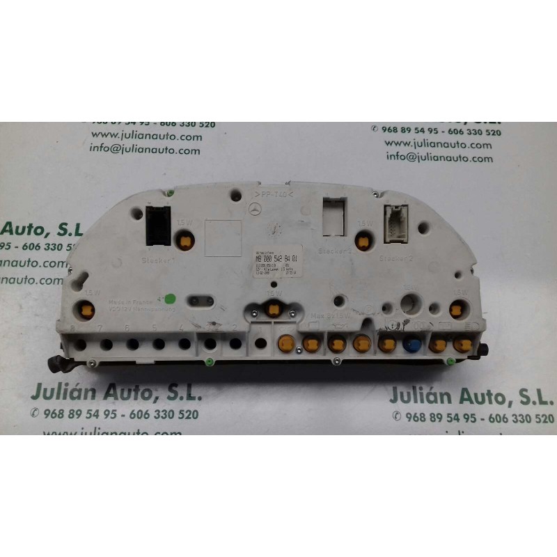 Recambio de cuadro instrumentos para mercedes-benz vito (w638) caja cerrada 2.3 turbodiesel referencia OEM IAM 0005428401 110008