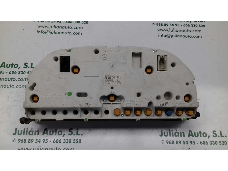 Recambio de cuadro instrumentos para mercedes-benz vito (w638) caja cerrada 2.3 turbodiesel referencia OEM IAM 0005428401 110008
