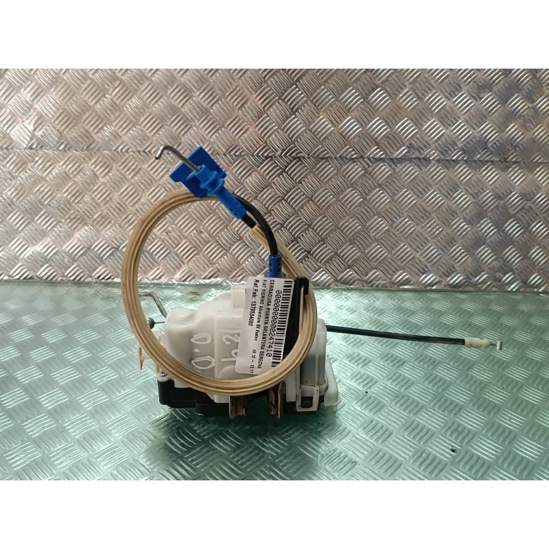 Recambio de cerradura puerta delantera derecha para fiat fiorino adventure sx kasten referencia OEM IAM 1379534080 Y14M0224CL EL