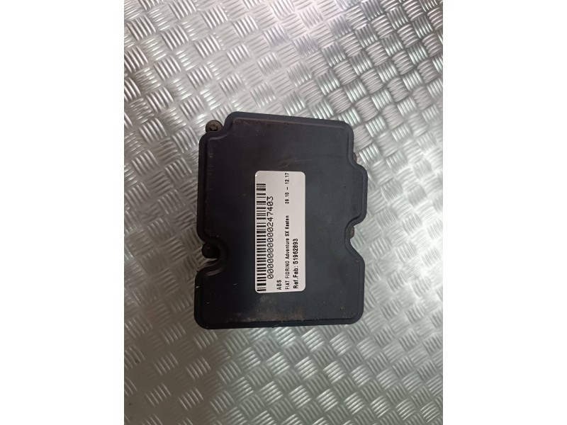 Recambio de abs para fiat fiorino adventure sx kasten referencia OEM IAM 51962893 0265243769 2265106516