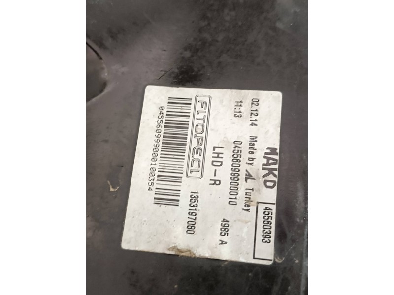 Recambio de faro derecho para fiat fiorino adventure sx kasten referencia OEM IAM 1353197080 04556099900010 45560393