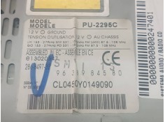 Recambio de sistema audio / radio cd para citroen xsara berlina 2.0 hdi sx (66kw) referencia OEM IAM 9638984580 286849732  2