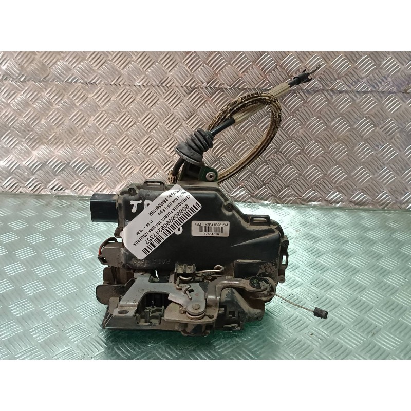 Recambio de cerradura puerta trasera izquierda para seat leon (1m1) signo referencia OEM IAM 3B4839015M CONECTOR 6 PINES ELECTRI