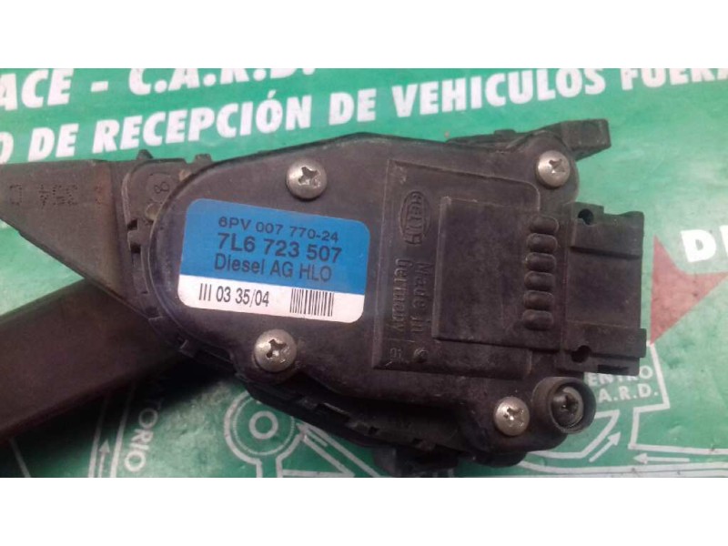 Recambio de pedal acelerador para volkswagen touareg (7la) 2.5 tdi referencia OEM IAM 7L6723507 6PV00777024 HELLA