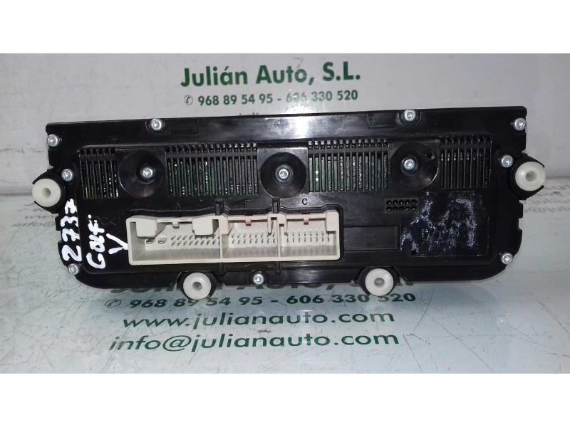 Recambio de mando climatizador para volkswagen golf v berlina (1k1) highline referencia OEM IAM 74641470  