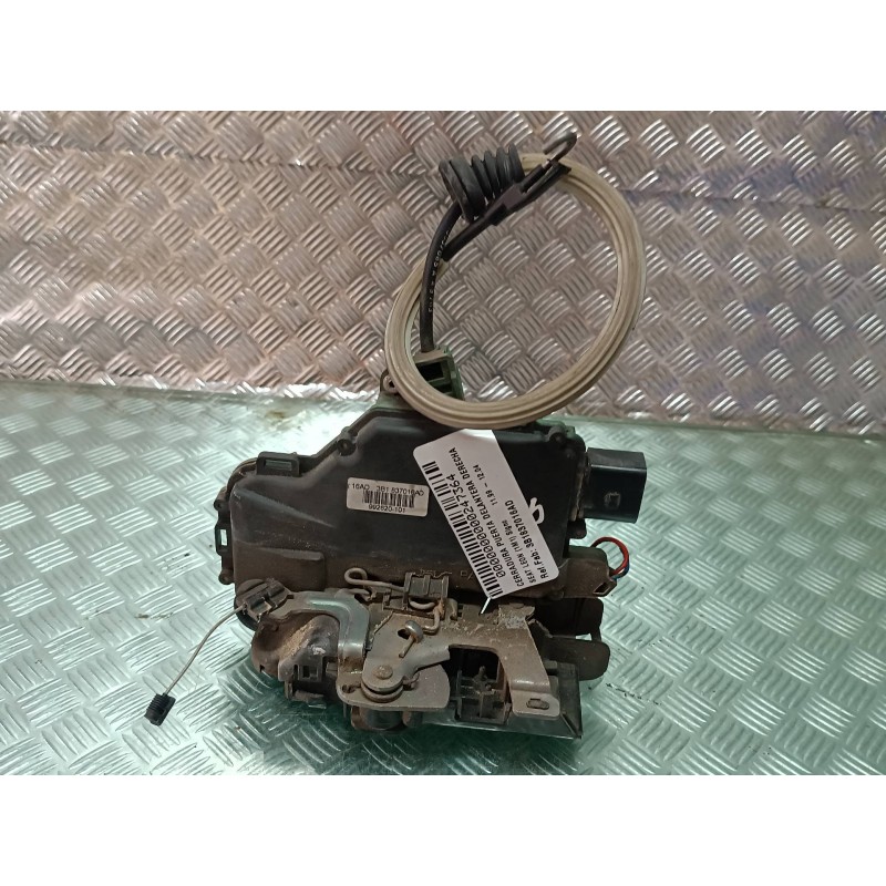 Recambio de cerradura puerta delantera derecha para seat leon (1m1) signo referencia OEM IAM 3B1837016AD CONECTOR 8 PINES ELECTR