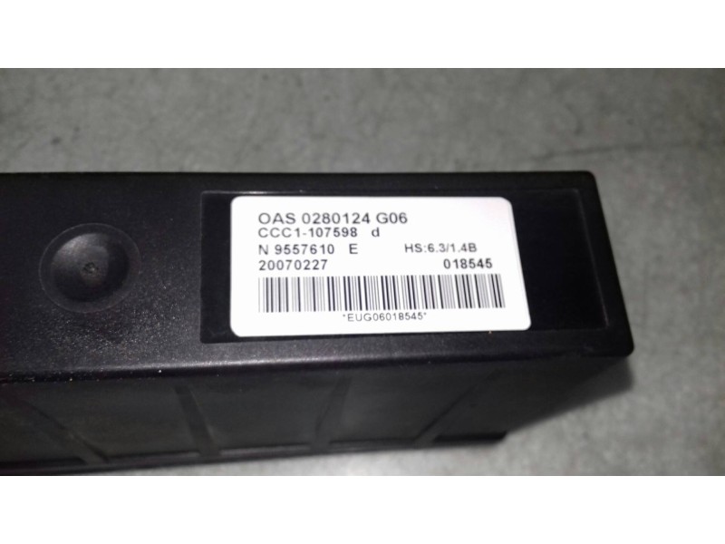 Recambio de modulo confort para mitsubishi colt cabrio czc instyle referencia OEM IAM OAS0280124G06 N9557610E 20070227