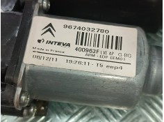 Recambio de motor elevalunas delantero izquierdo para citroen c4 picasso sx referencia OEM IAM 9674032780 400963F  2