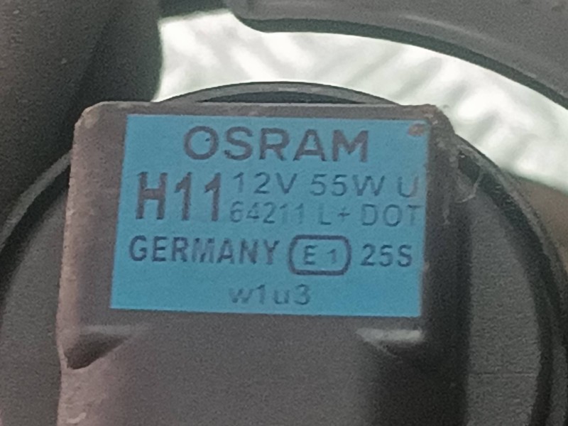 Recambio de faro antiniebla izquierdo para citroen c4 picasso sx referencia OEM IAM 64211L  CONECTOR 2 PINES