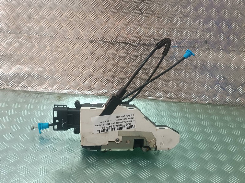 Recambio de cerradura puerta delantera derecha para citroen c4 picasso sx referencia OEM IAM 24099816 24097816 ELECTRICA
