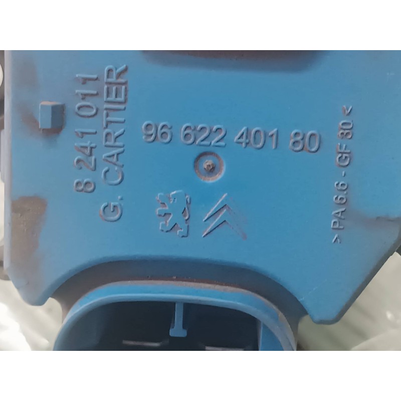 Recambio de resistencia calefaccion para citroen c4 picasso sx referencia OEM IAM 9662240180 8241011 CONECTOR 4 PINES