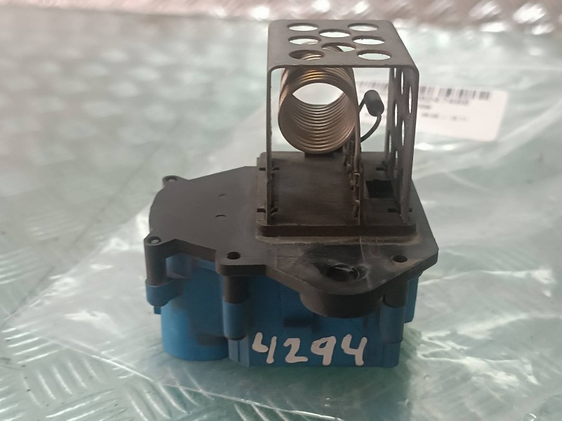 Recambio de resistencia calefaccion para citroen c4 picasso sx referencia OEM IAM 9662240180 8241011 CONECTOR 4 PINES