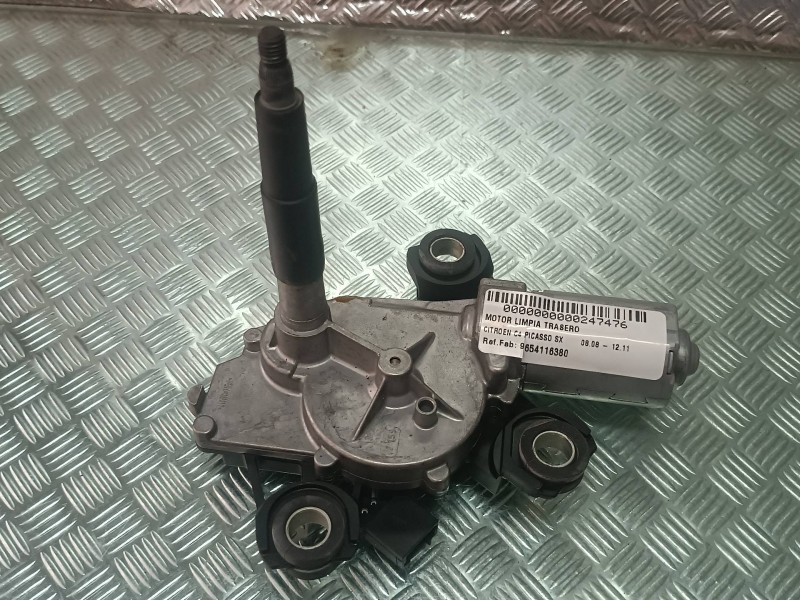 Recambio de motor limpia trasero para citroen c4 picasso sx referencia OEM IAM 9654116380 0390201840 BOSCH