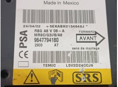 Recambio de centralita airbag para citroen c3 1.4 hdi sx plus referencia OEM IAM 9647794180  TEMIC 2