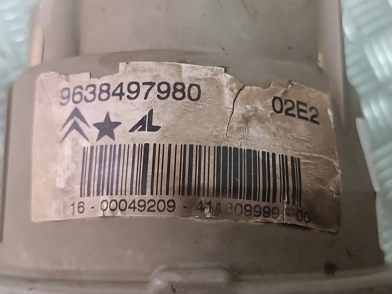 Recambio de faro antiniebla izquierdo para citroen c3 1.4 hdi sx plus referencia OEM IAM 9638497980 02B59211036 