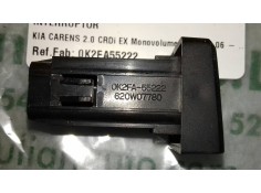 Recambio de interruptor para kia carens 2.0 crdi ex monovolumen referencia OEM IAM 0K2FA55222 620W07780  2