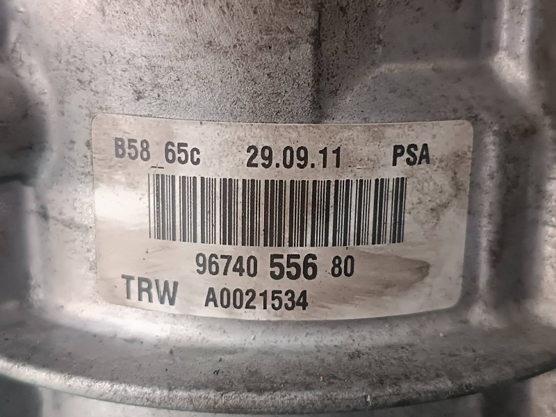 Recambio de bomba servodireccion para citroen c4 picasso sx referencia OEM IAM 9674055680 0970085005094 TRW