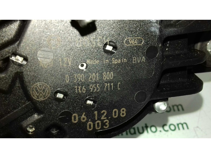 Recambio de motor limpia trasero para volkswagen golf v berlina (1k1) highline referencia OEM IAM 1K6955711C 0390201800 BOSCH