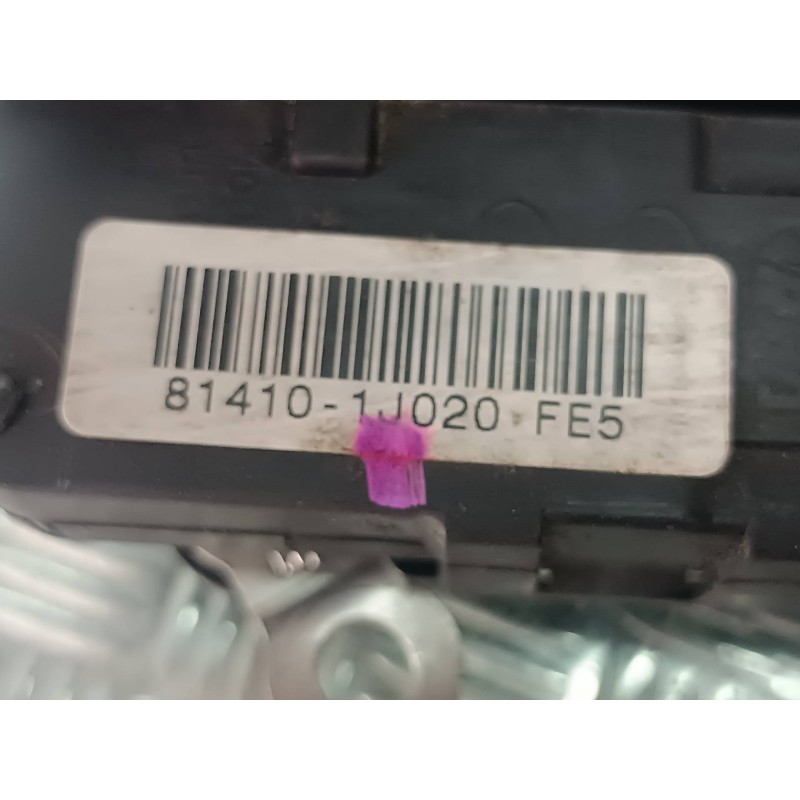 Recambio de cerradura puerta trasera izquierda para hyundai i20 classic referencia OEM IAM 814101J020 CONECTOR 2 PINES ELECTRICA