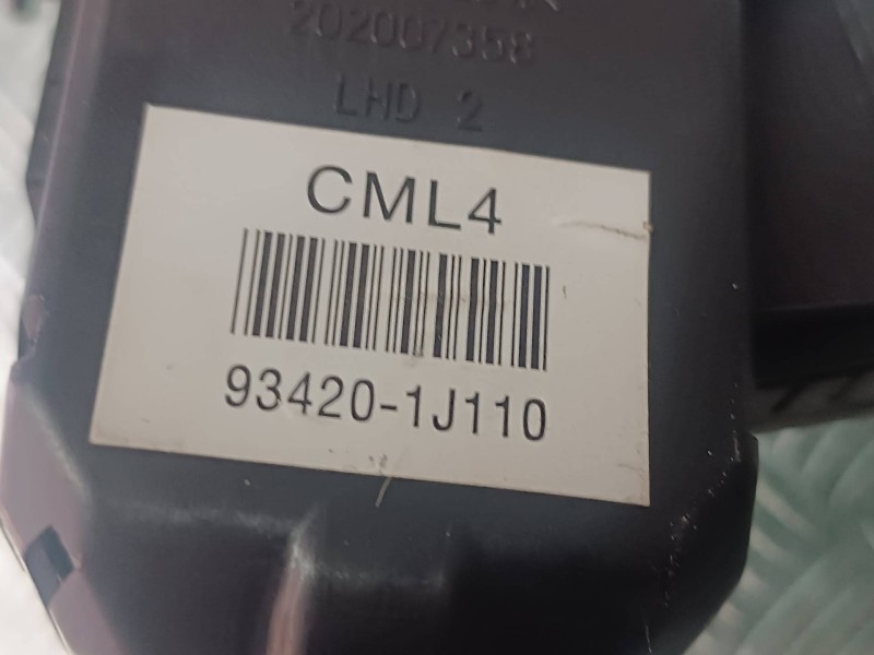 Recambio de mando luces para hyundai i20 classic referencia OEM IAM 934101J100 934101J110 