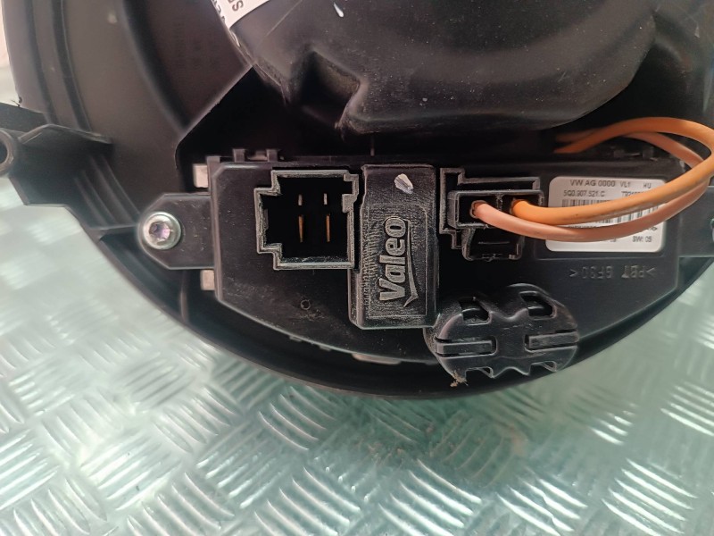 Recambio de ventilador calefaccion para seat leon (5f1) reference referencia OEM IAM 5Q1819021D 5Q0907521C VALEO