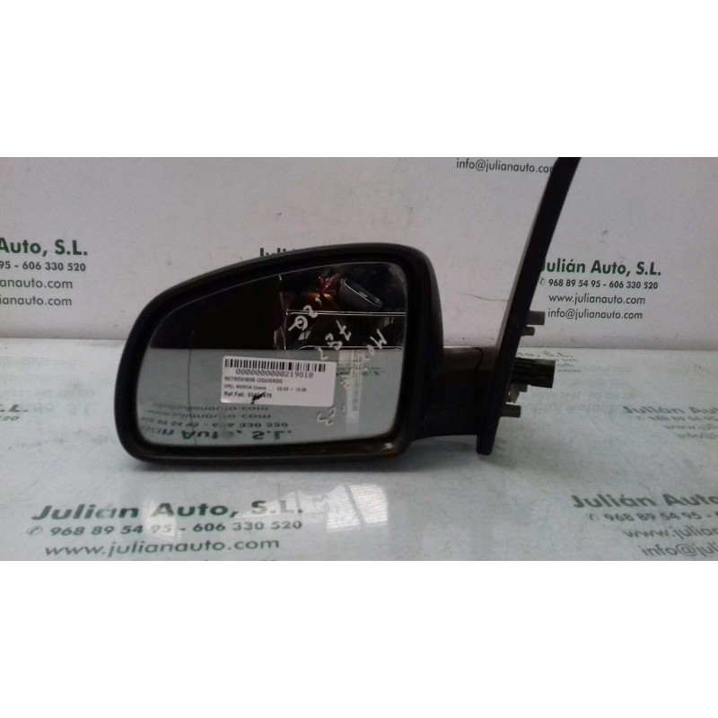 Recambio de retrovisor izquierdo para opel meriva cosmo referencia OEM IAM 93494478  ELECTRICO