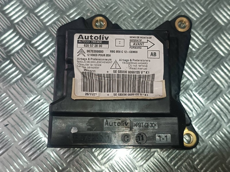 Recambio de centralita airbag para citroen c4 picasso sx referencia OEM IAM 9676399880 620572800 AUTOLIV