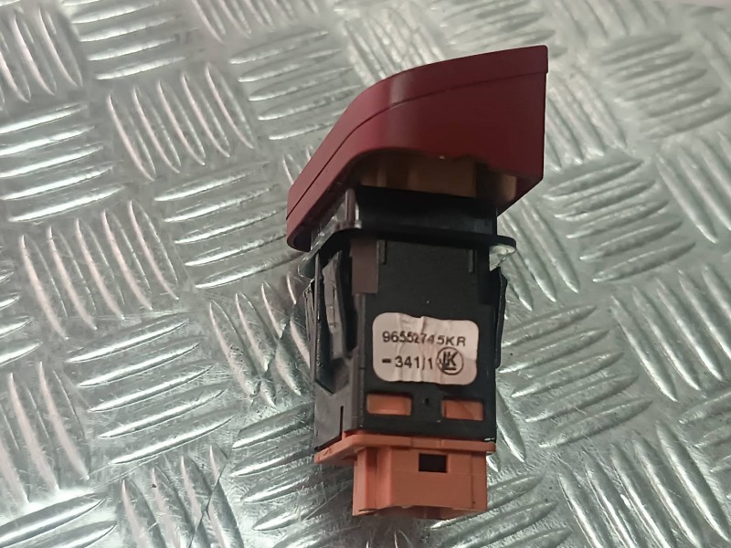 Recambio de warning para citroen c4 picasso sx referencia OEM IAM 96552745  CONECTOR 3 PINES