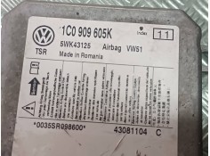 Recambio de centralita airbag para volkswagen polo (9n3) advance referencia OEM IAM 1C0909605K 5WK43125 43081104C 2