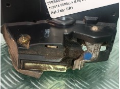 Recambio de cerradura puerta delantera derecha para toyota corolla (e12) 2.0 d-4d linea luna berlina referencia OEM IAM UR1 62R  2