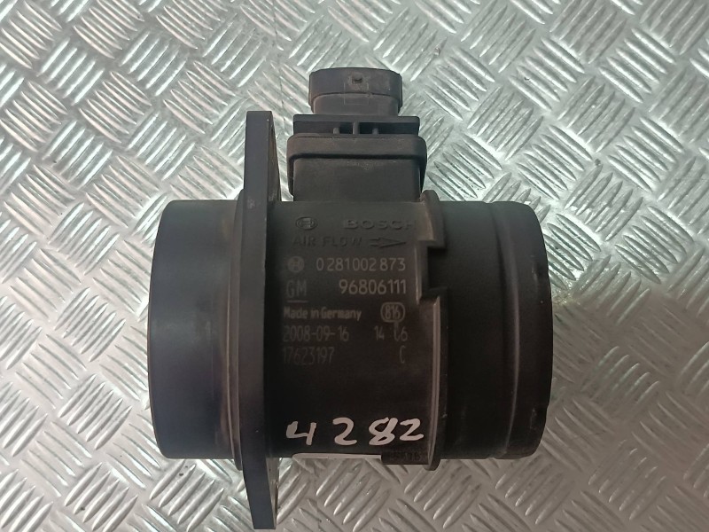 Recambio de caudalimetro para chevrolet epica lt referencia OEM IAM 96806111 0281002873 CONECTOR 4 PINES