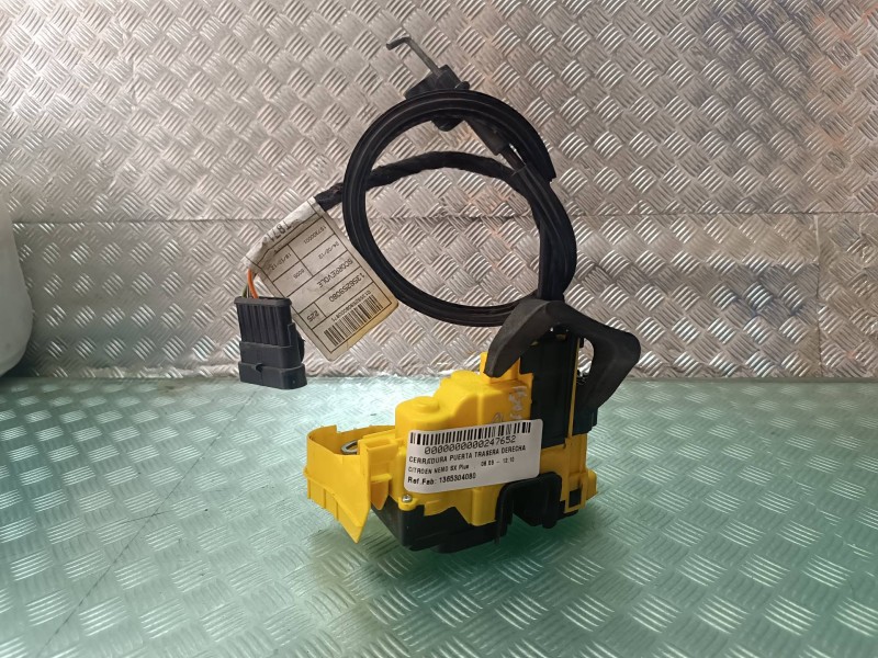 Recambio de cerradura puerta trasera derecha para citroen nemo sx plus referencia OEM IAM 1365304080 1356259080 ELECTRICA